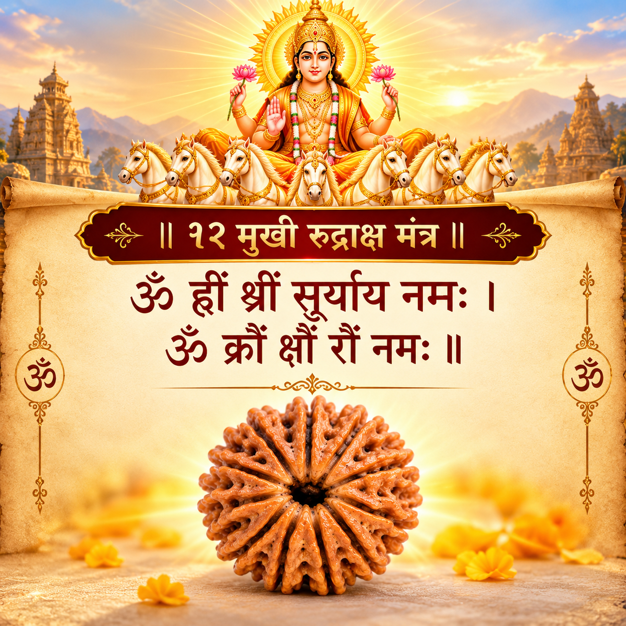 Holy Rudraksha 12 Mukhi Rudraksha – Nepal Origin | Natural & Certified view 2